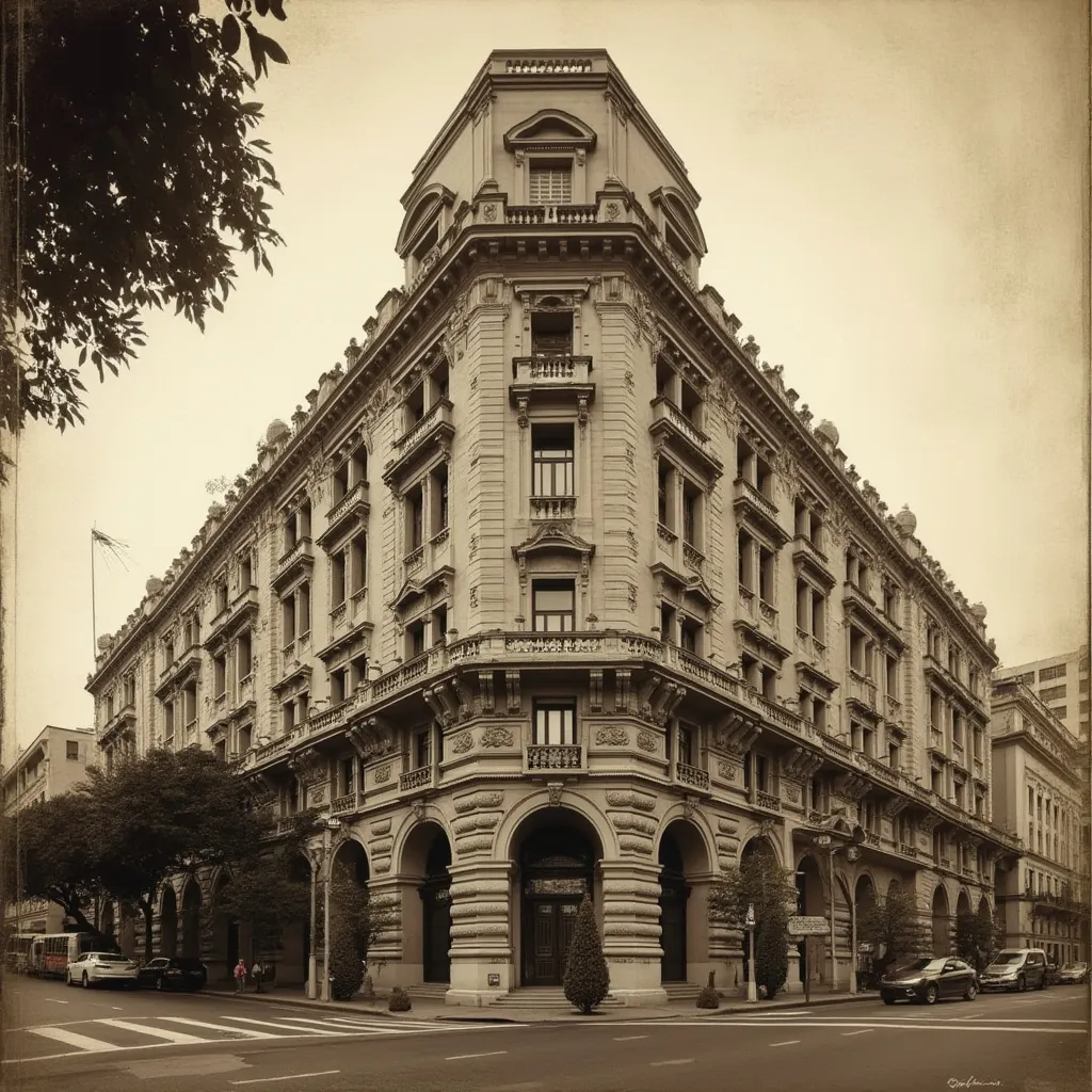 Edificio emblemático de Buenos Aires representando la fundación de la consultora